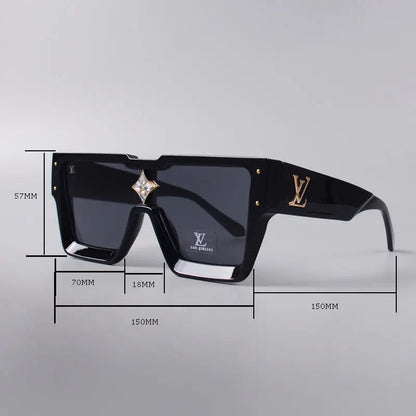 Luxury Large Frame Fashion Sunglasses—82978s-sss62 mysite