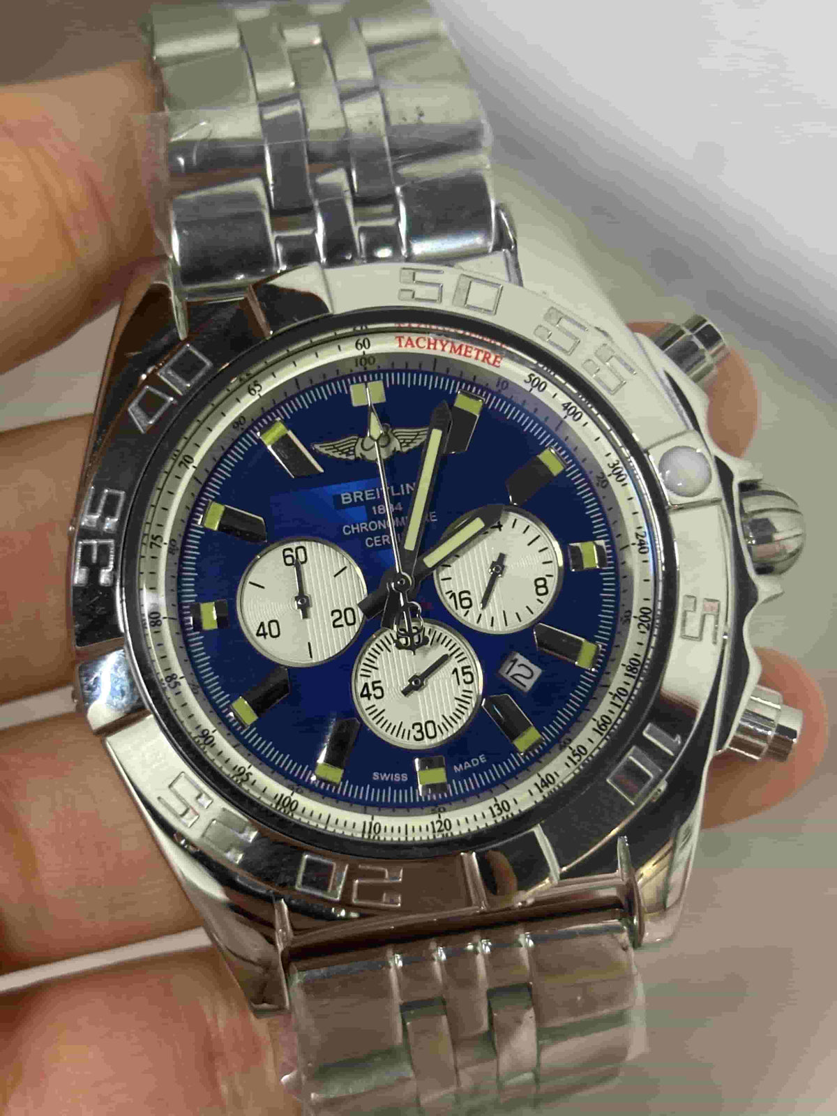 Replica Stainless Steel Japanese Vk Quartz Movement Watch  BL193