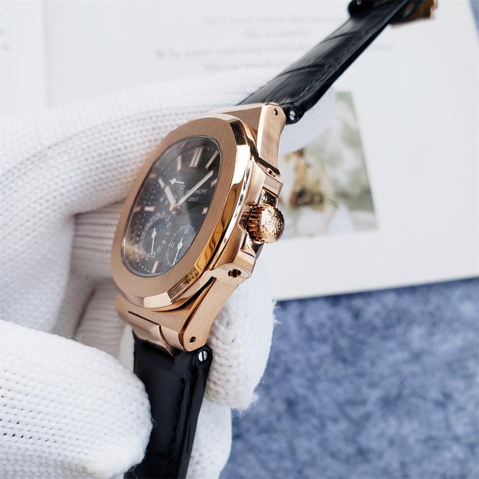 Replica Nautilus 904l Moonphase Stainless Steel Automatic Mechanical Watch 39mm