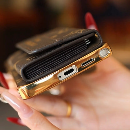Premium Leather Samsung Case with Card Holder & Wrist Strap-1 mysite