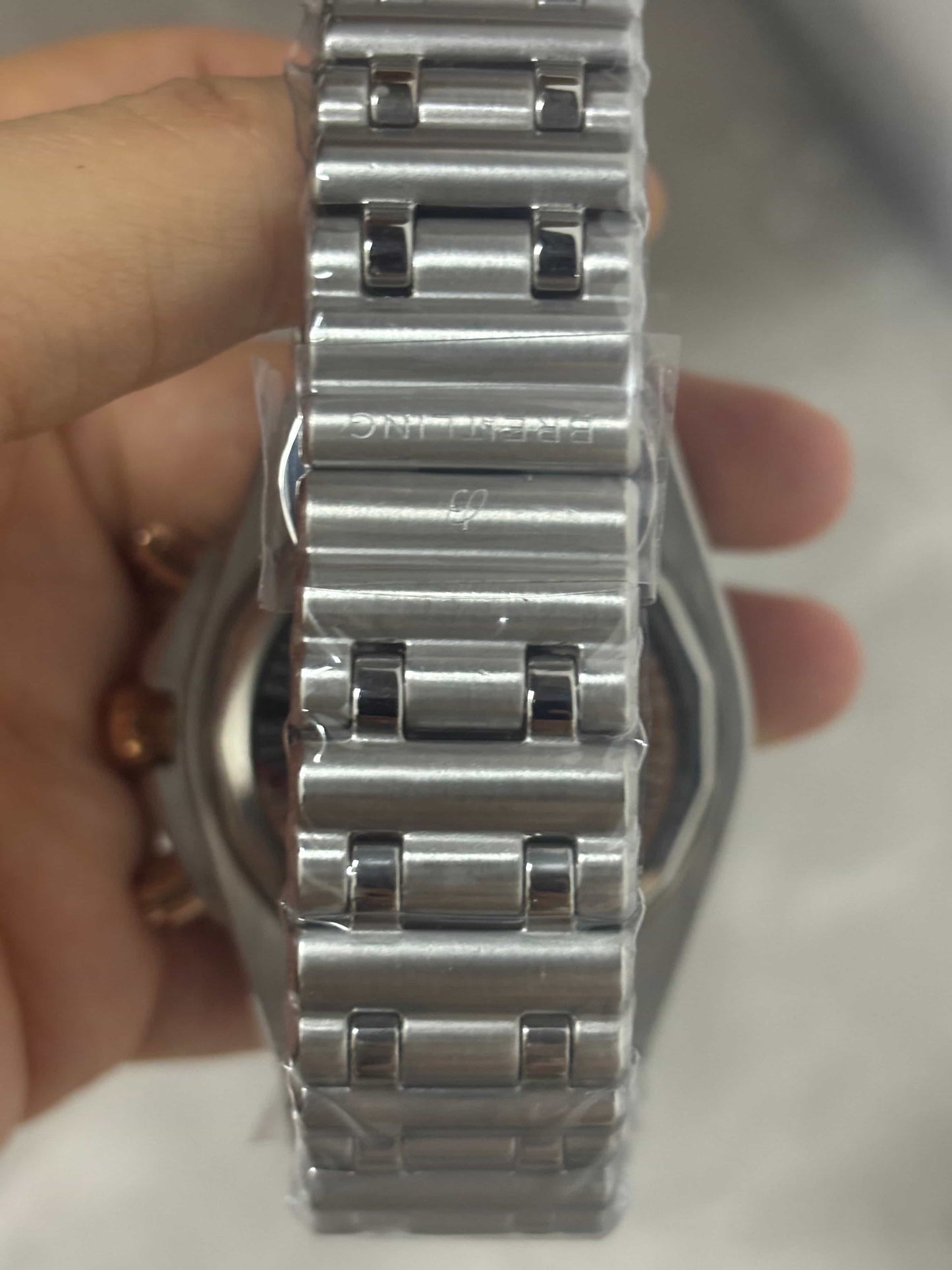 Replica Stainless Steel Japanese Vk Quartz Movement Watch  BL186