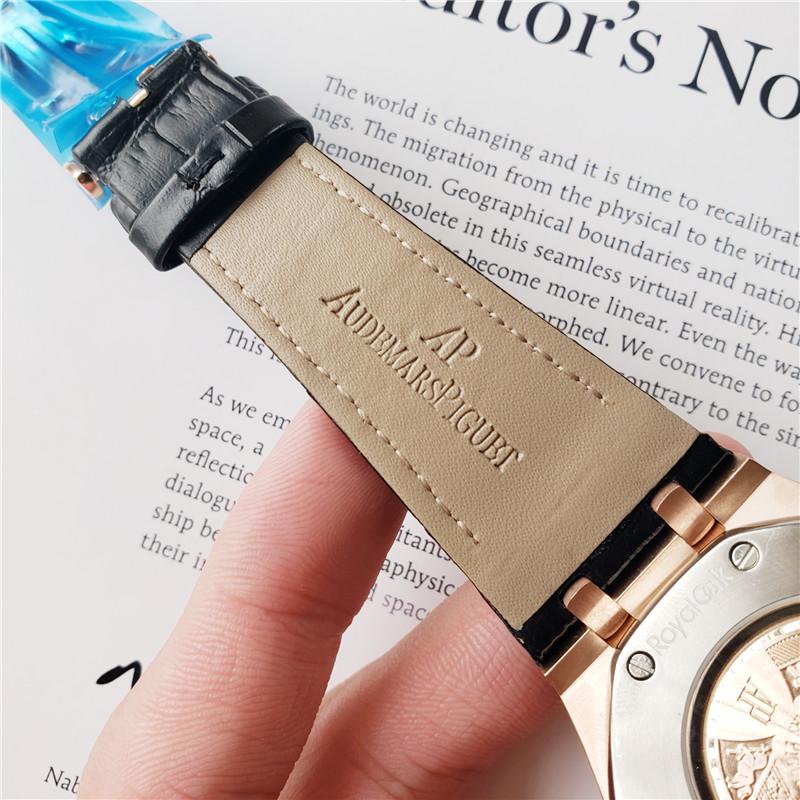 Automatic Mechanical Watch for Men Replica Stainless Steel Leather 41mm