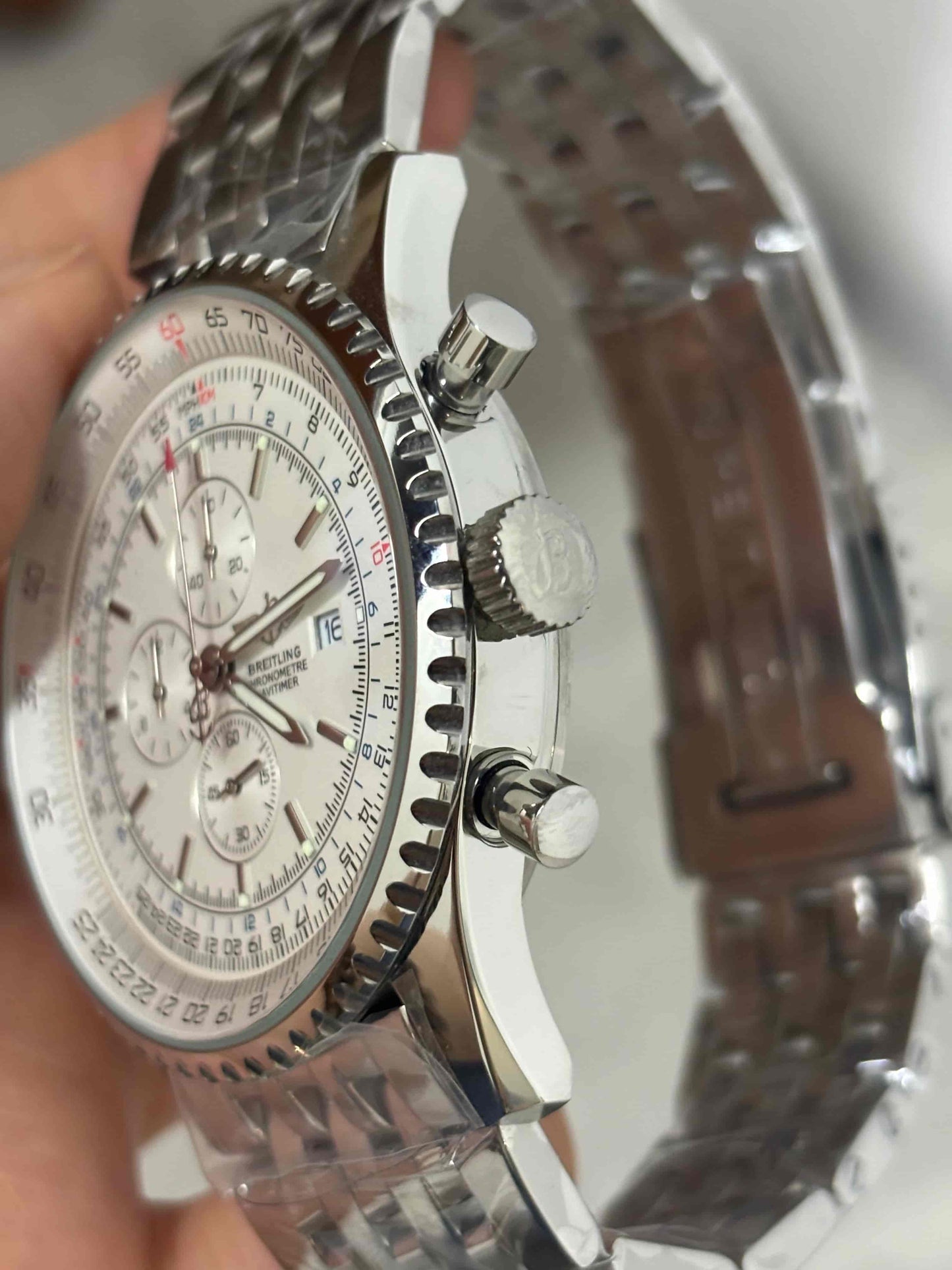 Replica Stainless Steel Japanese Vk Quartz Movement Watch BL200