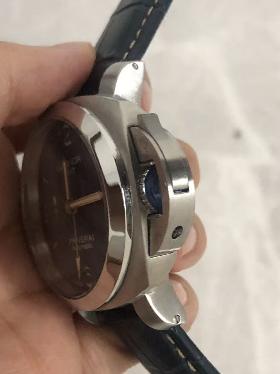 Replica LUMINOR 904L Stainless Steel Automatic Mechanical Watch Mens Watches 45mm