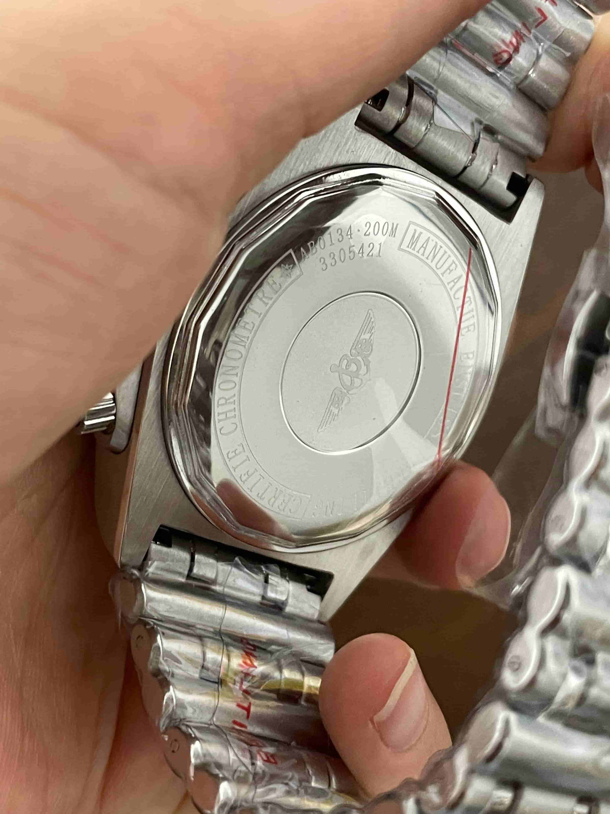 Replica Stainless Steel Japanese Vk Quartz Movement Watch BL256