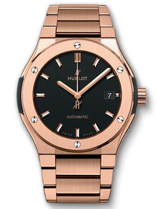 Luxury CLASSIC FUSION Automatic Watch for Men Mechanical Wristwatch Stainless Steel 42mm Dial