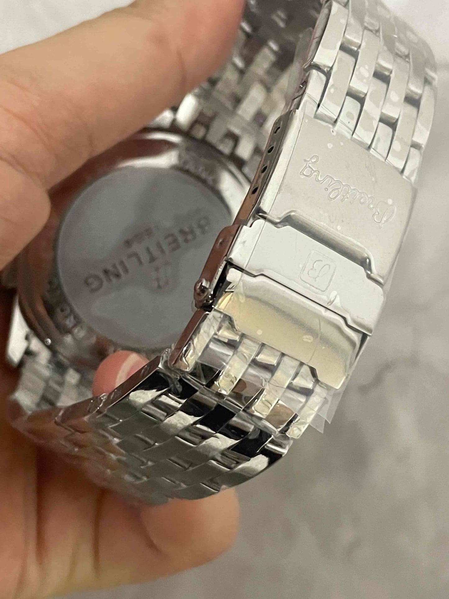 Replica Stainless Steel Japanese Vk63 Quartz Movement Watch  BL87