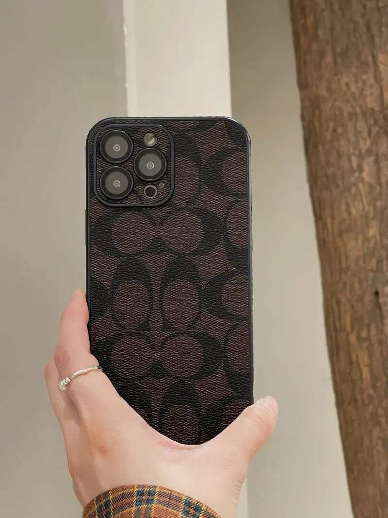 Classic iPhone Case Brown -QB240402-s2 mysite