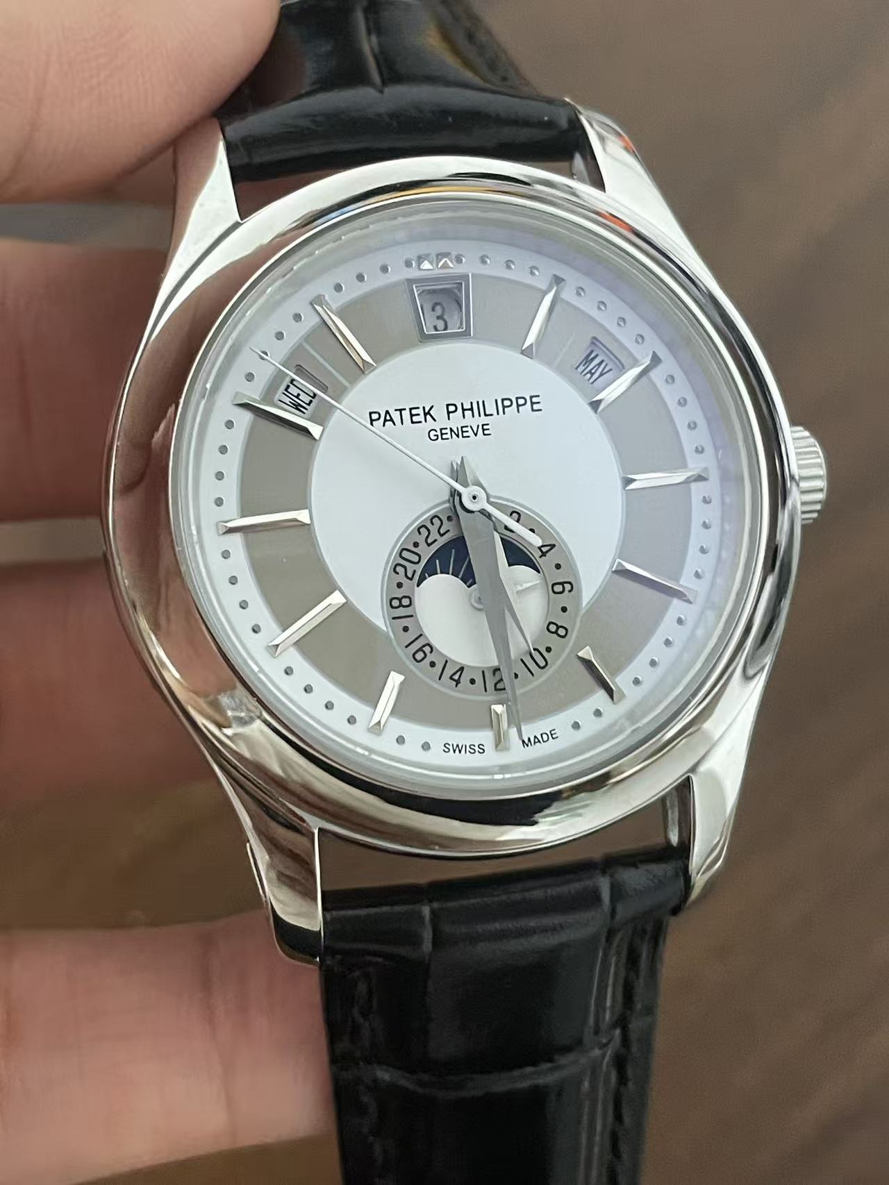 Replica 5205R 904l Stainless Steel Automatic Mechanical Watch 40mm