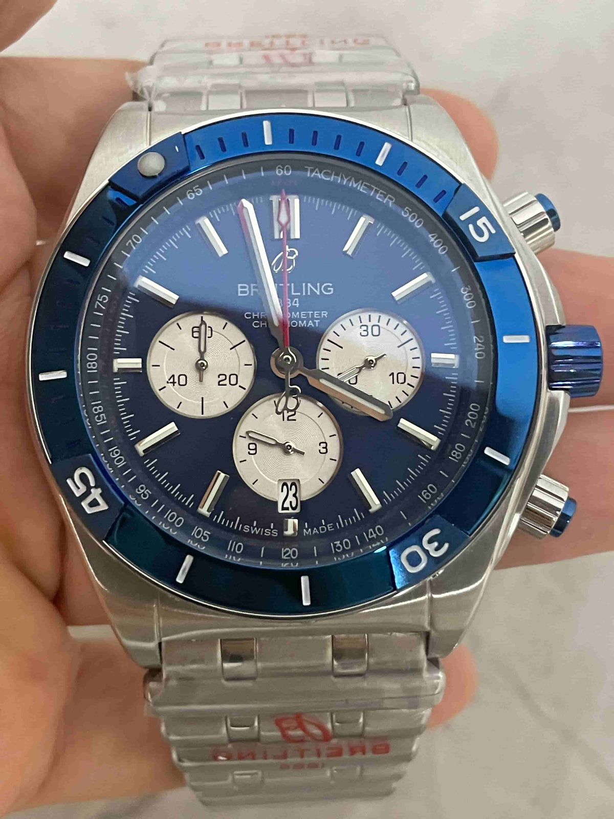 Replica Stainless Steel Japanese Vk63 Quartz Movement Watch BL80