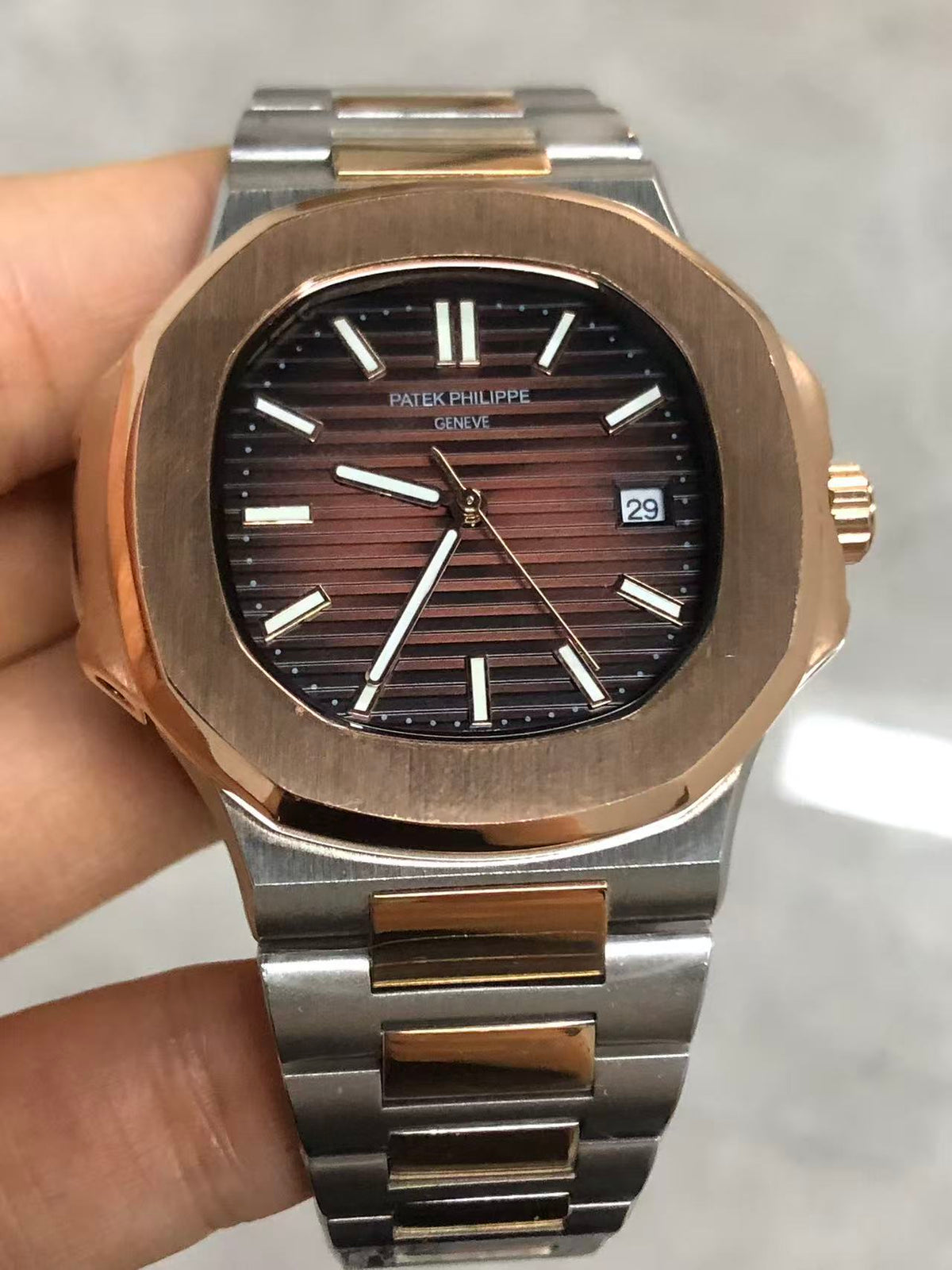 Replica NAUTILUS Stainless Steel Automatic Mechanical Watch 40mm