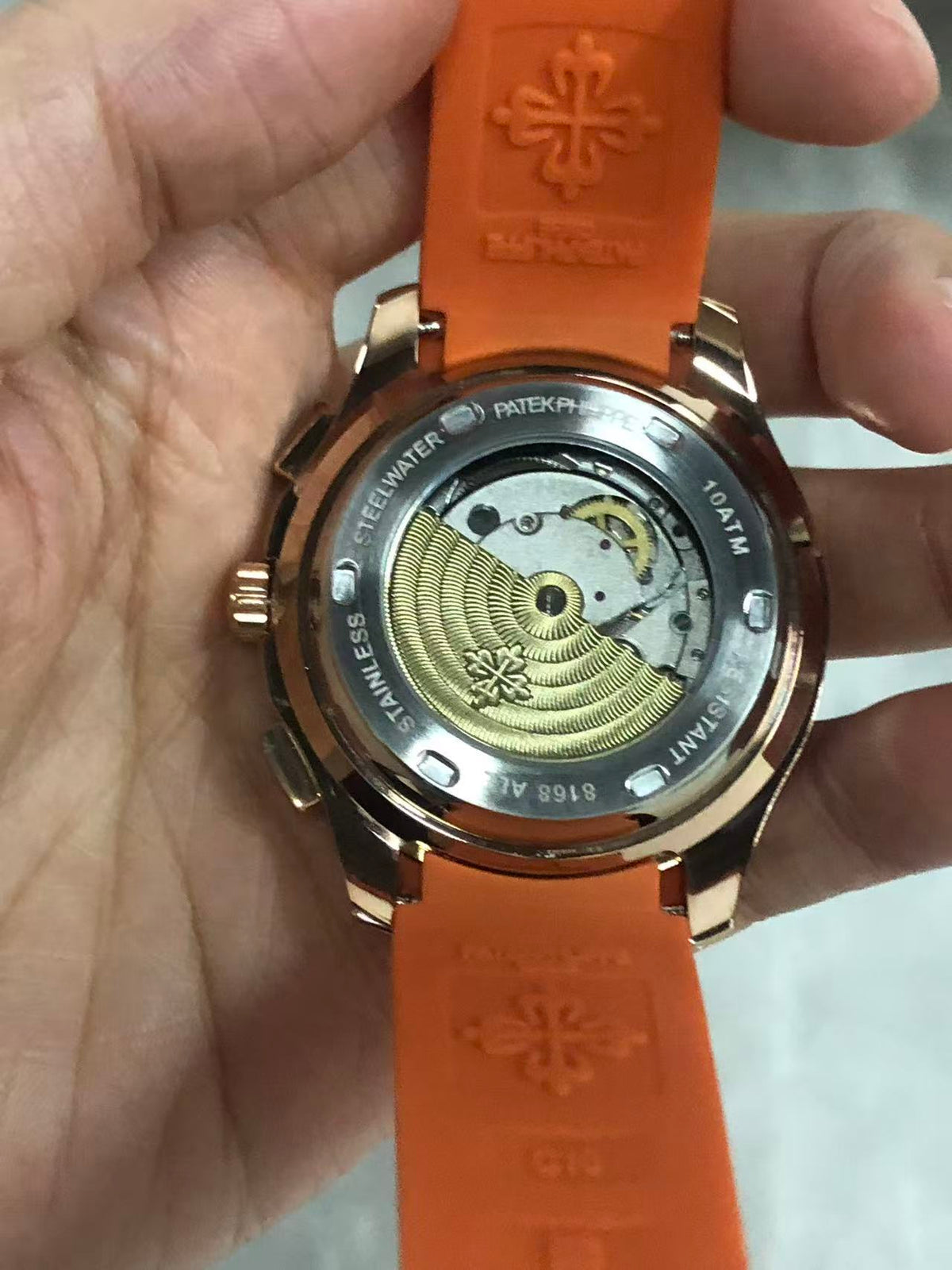 Replica Aquanaut Stainless Steel Automatic Mechanical Watch 40mm