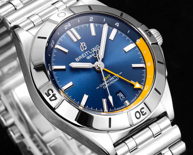 Replica Chronomat Automatic GMT Mechanical Stainless Steel 46mm Mens Watches A323981A1C1A1
