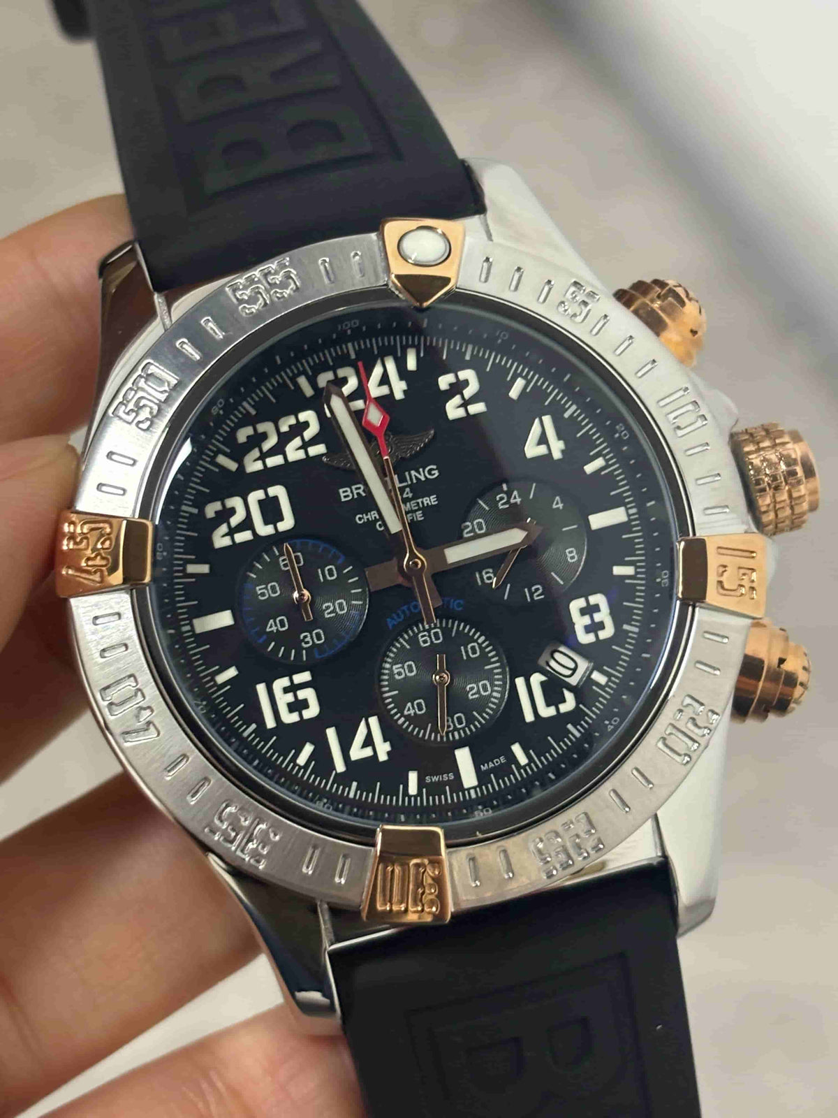 Replica Stainless Steel Japanese Vk Quartz Movement Watch  BL195