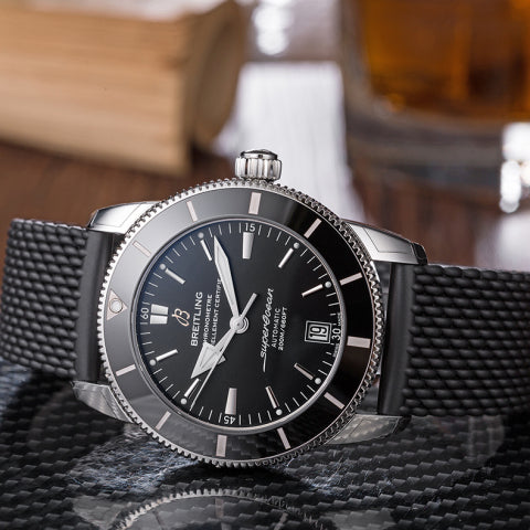 Replica SUPEROCEAN HéRITAGE Mechanical Stainless Steel 46mm Mens Watches