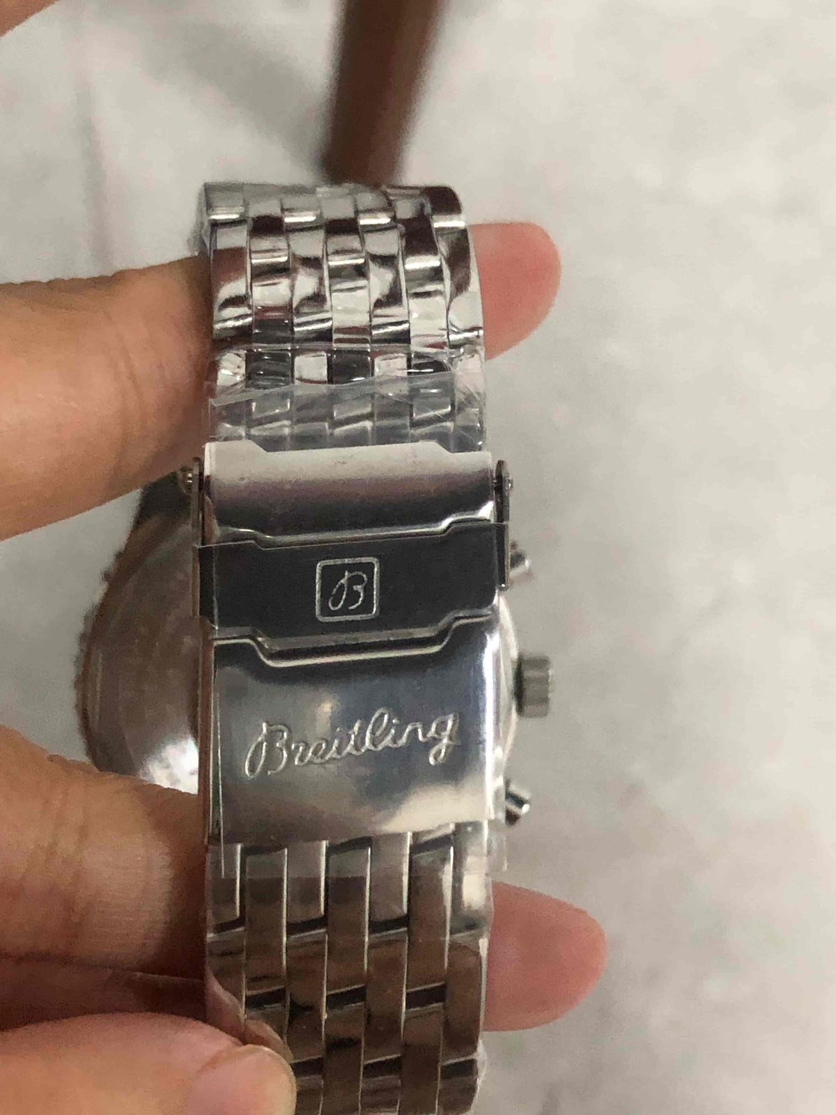 Replica Stainless Steel Japanese Vk63 Quartz Movement Watch BL47