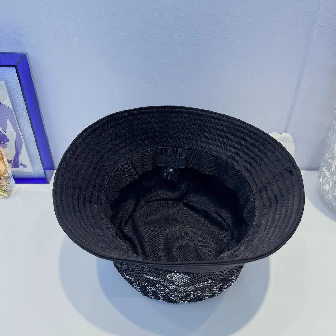 Fashion Full Crystal Bucket Hat-s2 mysite
