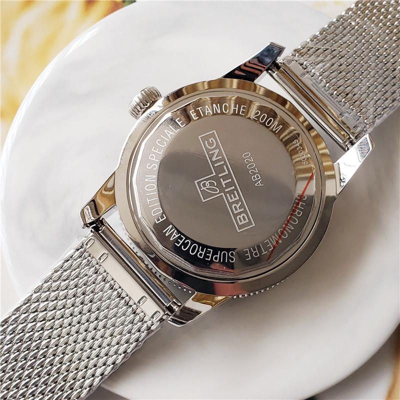 Replica SUPEROCEAN HéRITAGE Mechanical Stainless Steel 46mm Mens Watches
