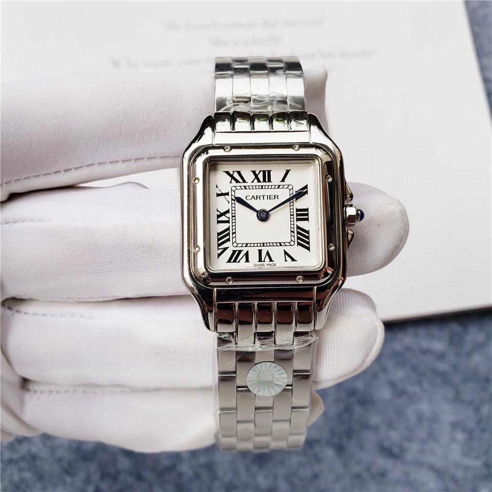 Replica Panthere 904l Stainless Steel Quartz Watch 22mm 27mm-1