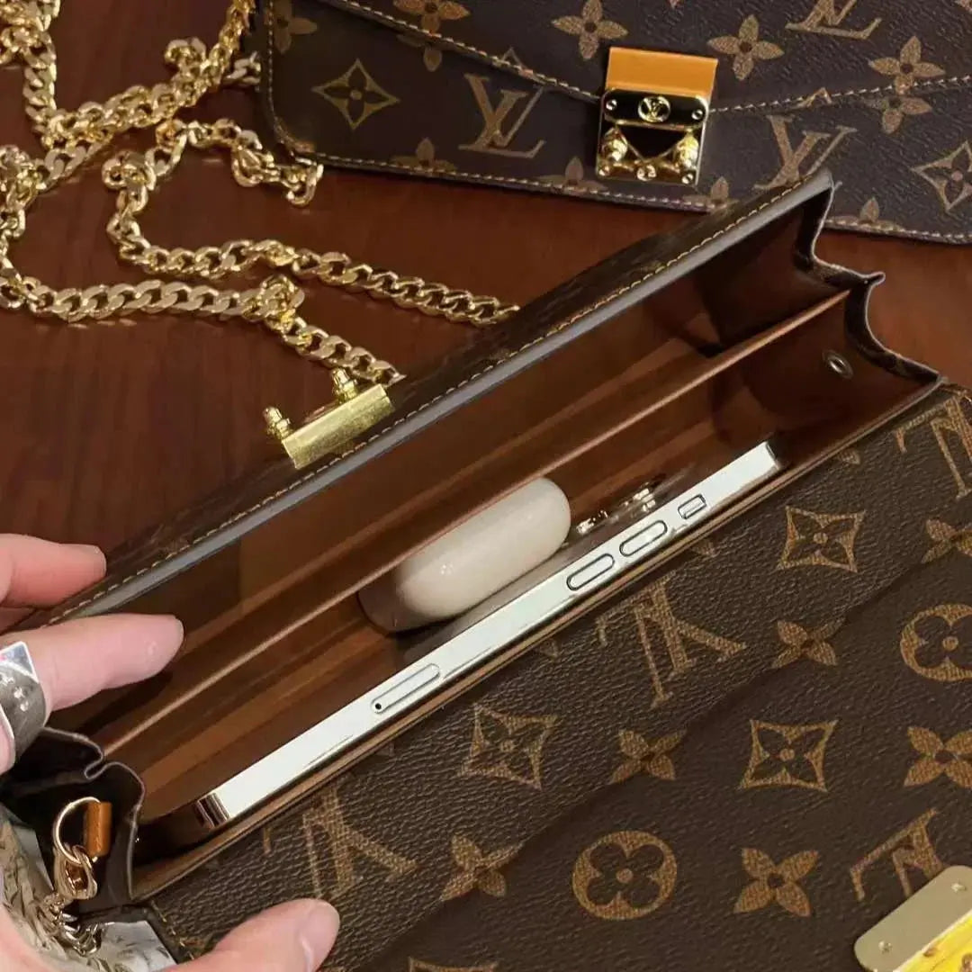 Monogram Canvas Bag Hand Held Crossbody Chain Mobile Phone-18 mysite