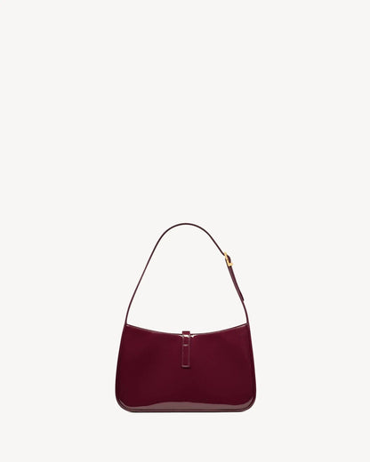 Smooth Leather Hobo Shoulder Bag-18 mysite