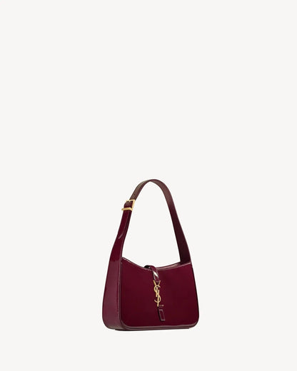 Smooth Leather Hobo Shoulder Bag-18 mysite
