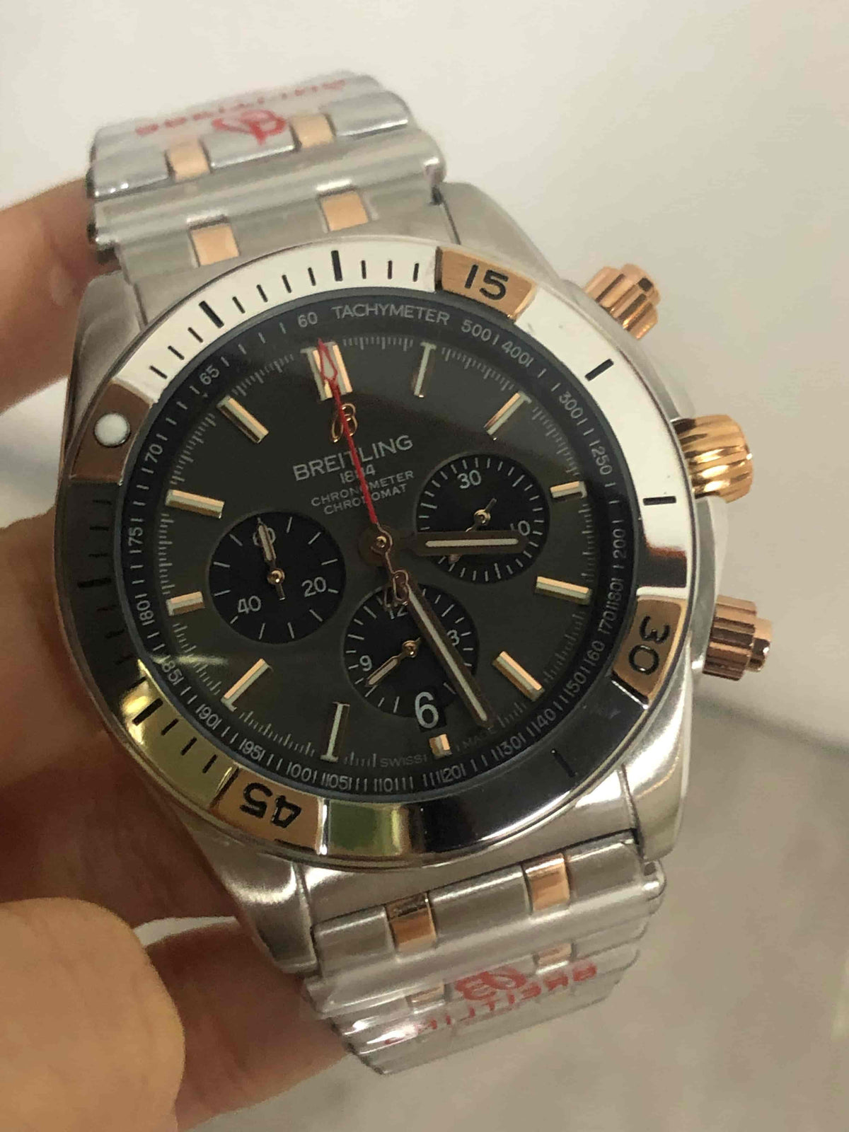 Replica Stainless Steel Japanese Vk Quartz Movement Watch BL224