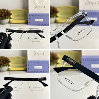 Unisex Fashionable Striped Rim Glasses-s-88 mysite