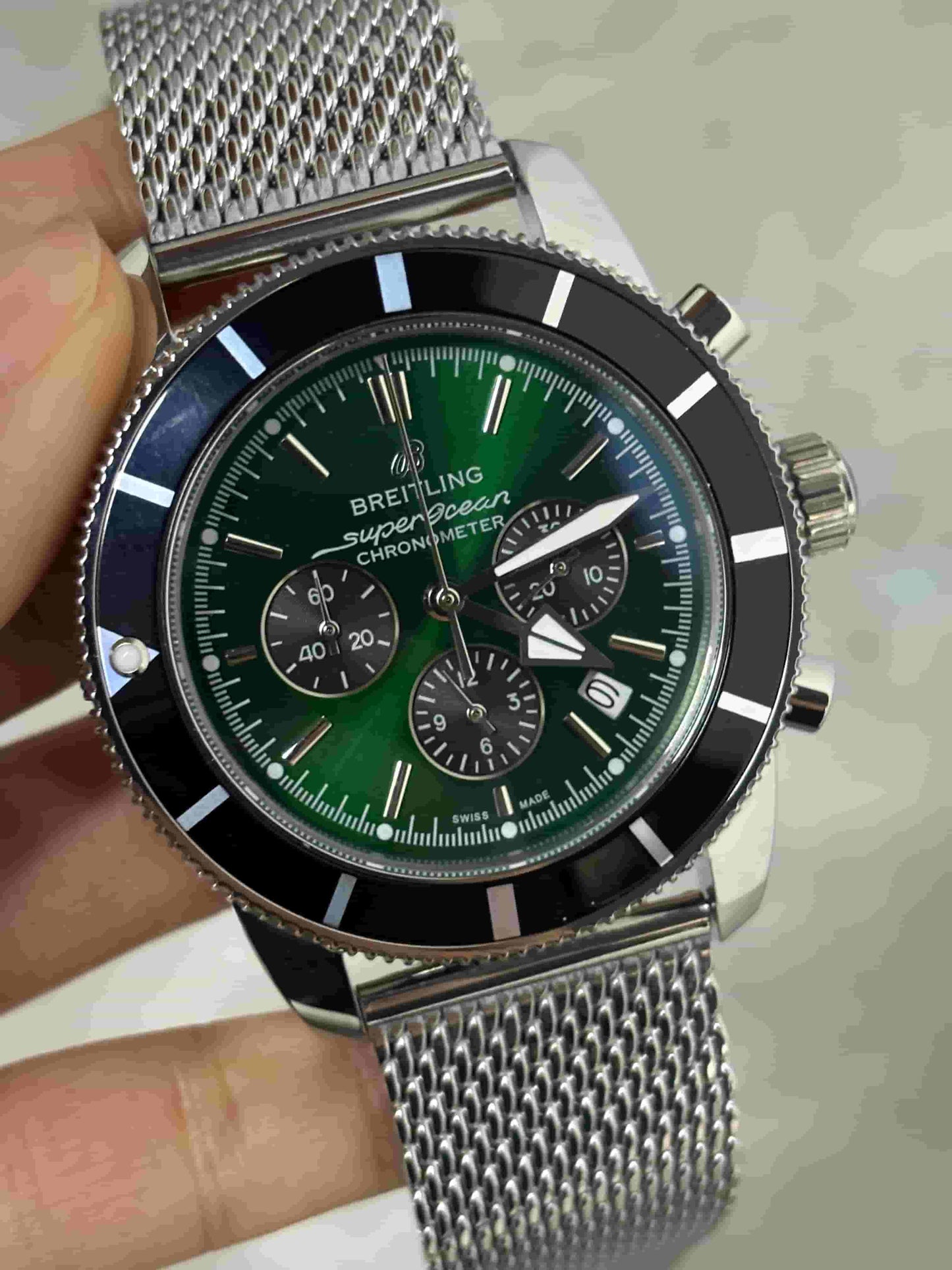 Replica Stainless Steel Japanese Vk Quartz Movement Watch BL159