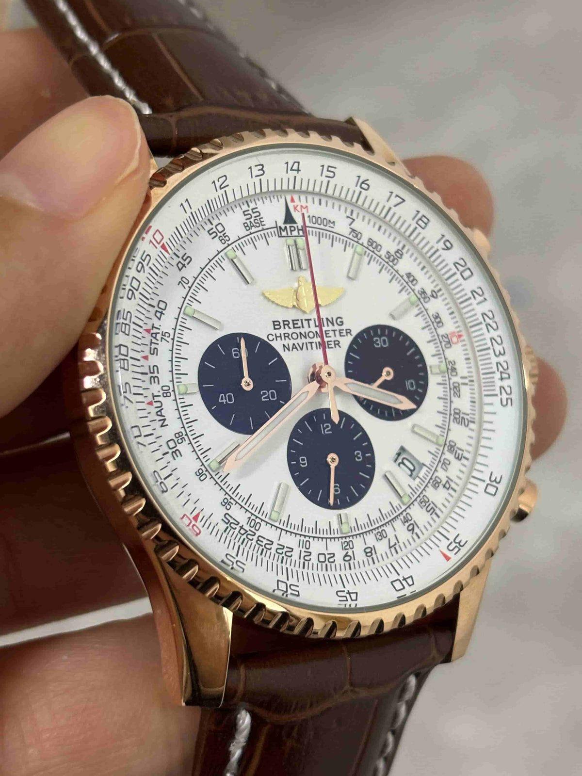 Replica Stainless Steel Japanese Vk Quartz Movement Watch BL173