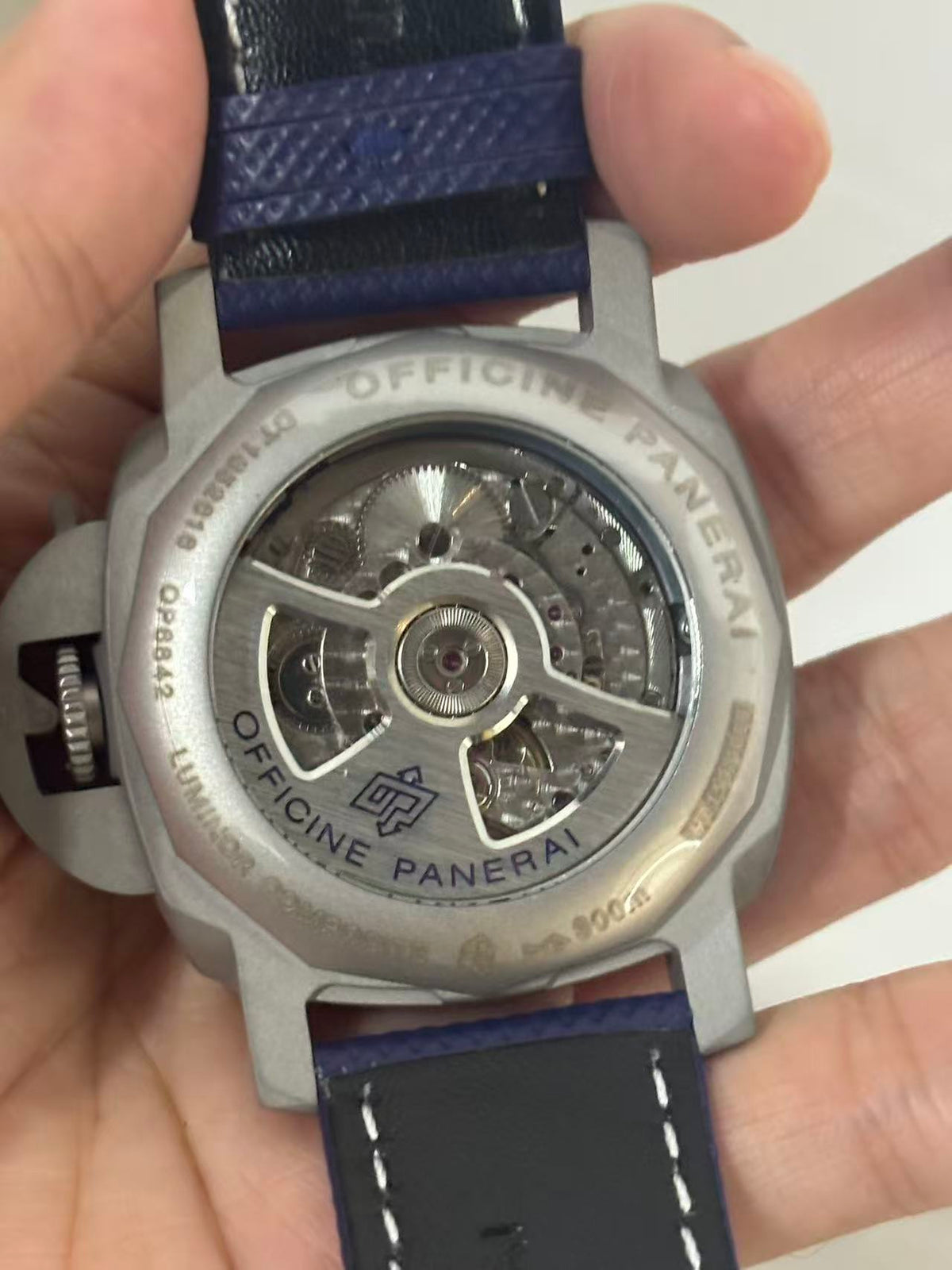 Replica LUMINOR 904L Stainless Steel Automatic Mechanical Watch Mens Watches 45MM