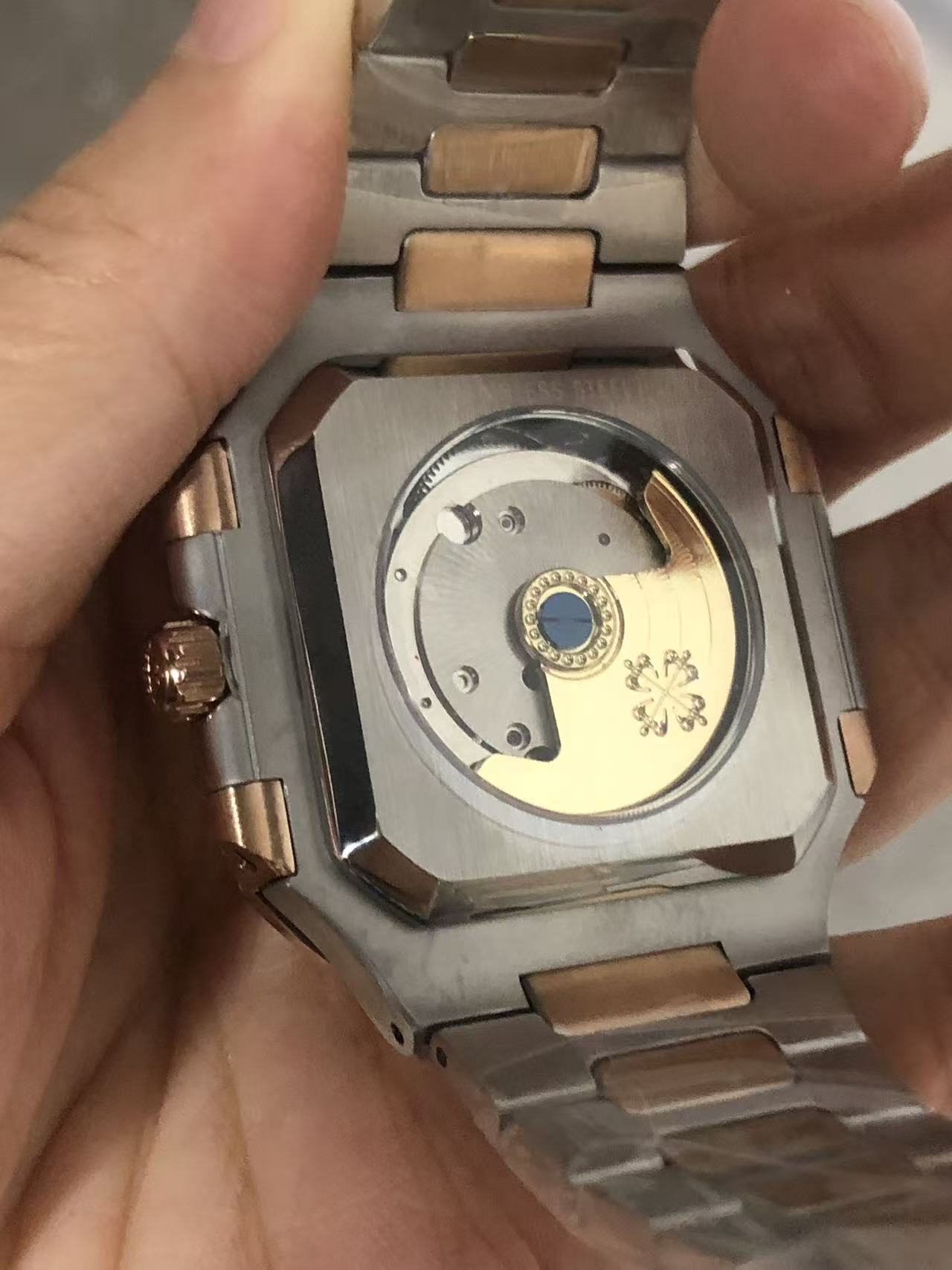 Replica CUBITUS 5821/1AR-001 Stainless Steel Automatic Mechanical Watch 45mm