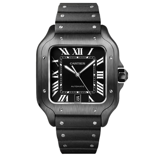 Réplica Santos 904l Reloj Mecánico Automático de Acero Inoxidable 39mm