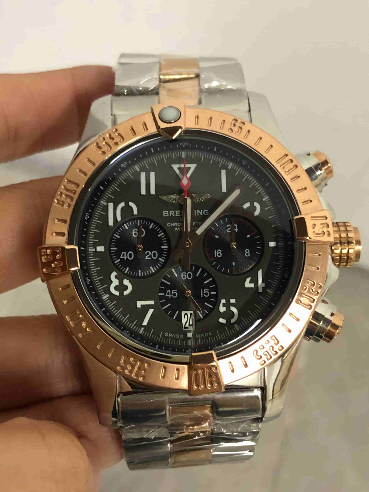 Replica Stainless Steel Japanese Vk Quartz Movement Watch BL219