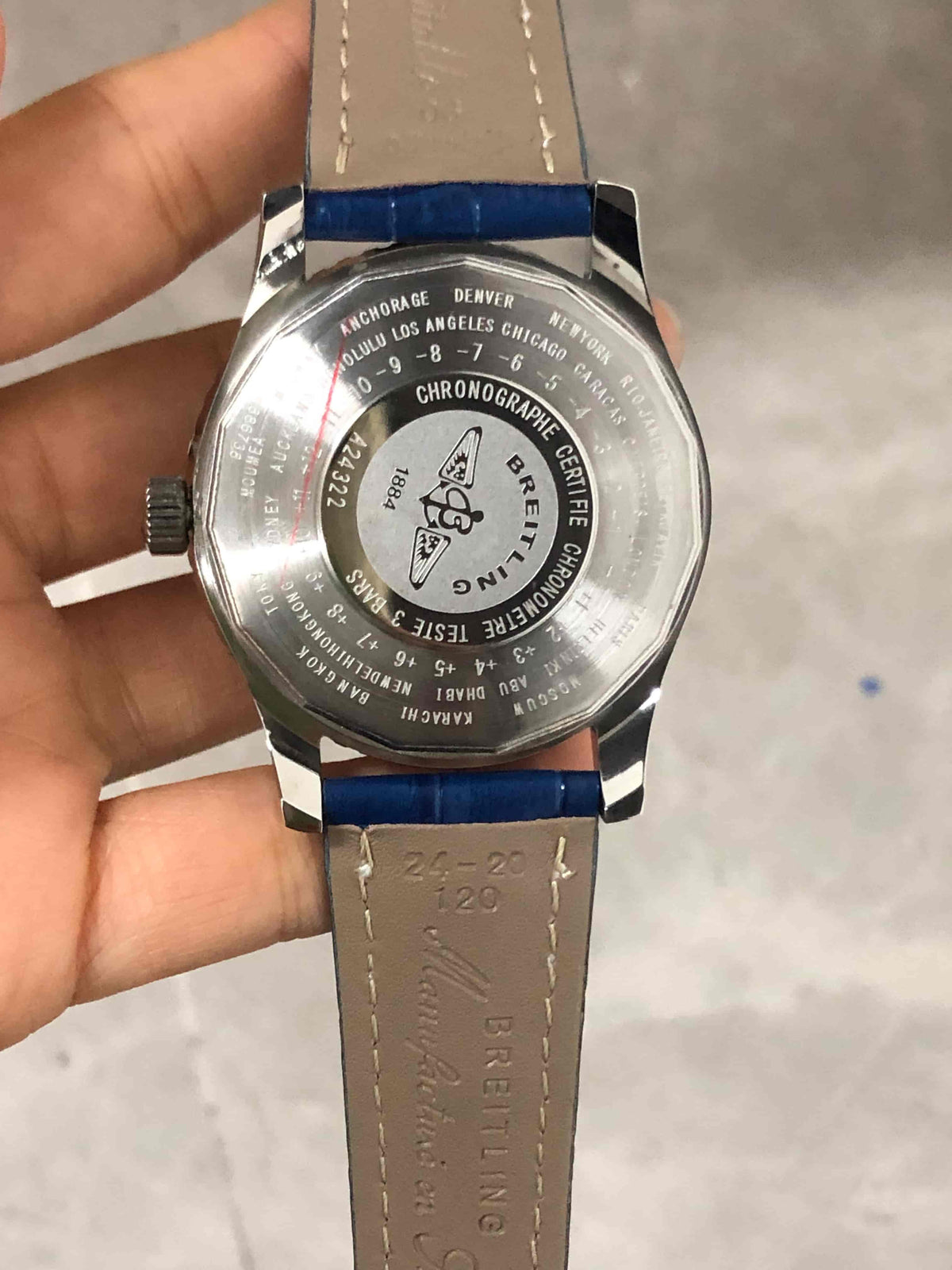 Replica Stainless Steel Japanese Vk Quartz Movement Watch BL175