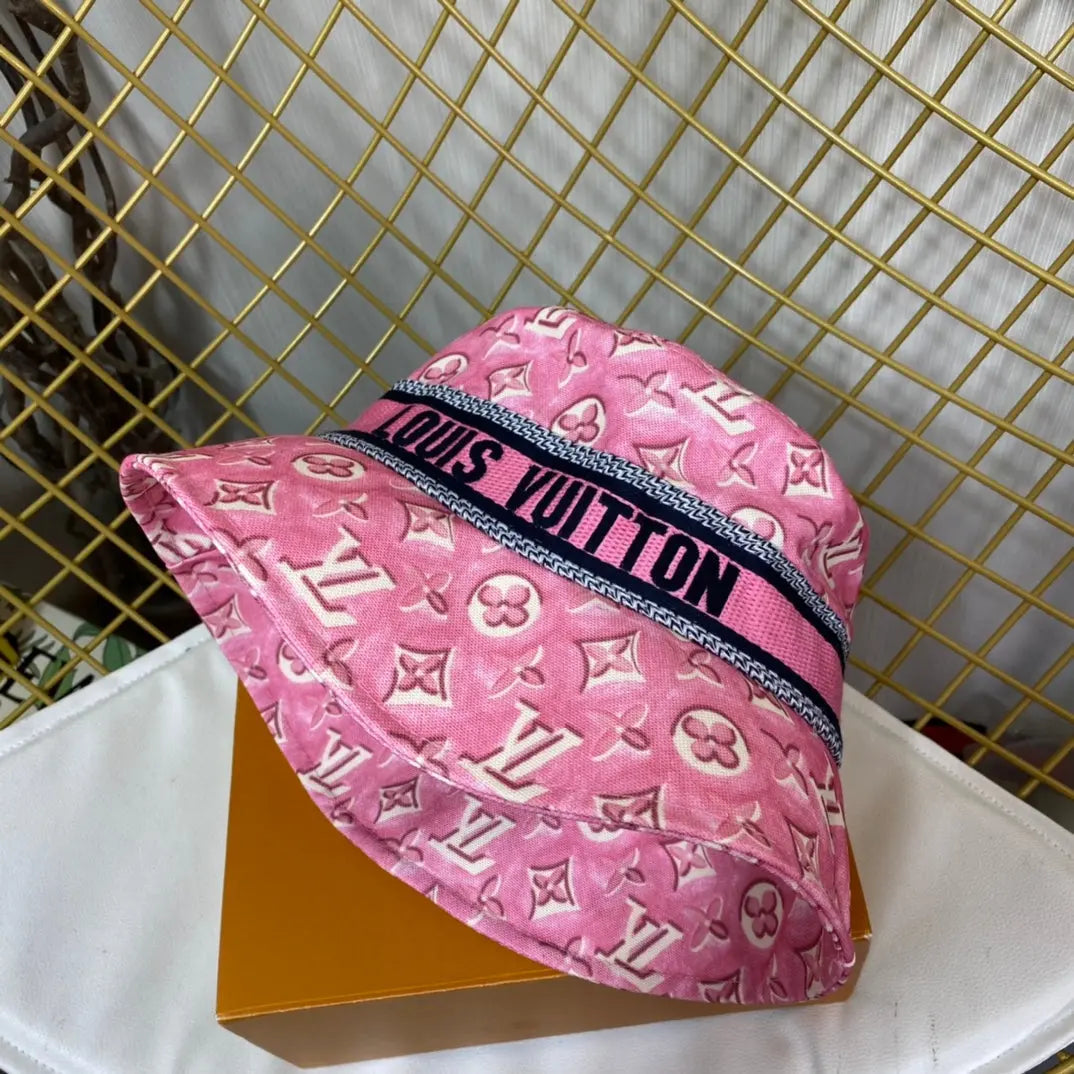 Luxury Monogram Webbing Bucket Hat-s2 mysite