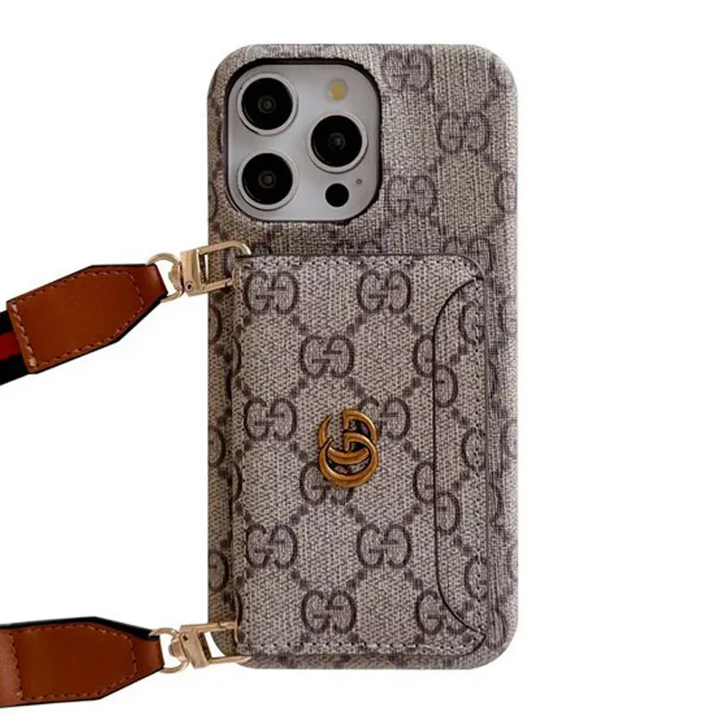 Premium Card Bag Crossbody Classic iPhone Case-s2 mysite
