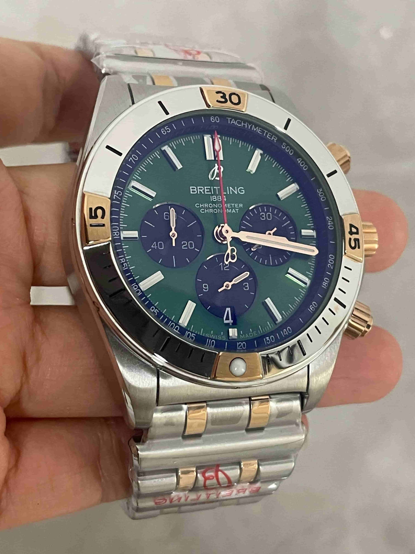 Replica Stainless Steel Japanese Vk63 Quartz Movement Watch  BL110