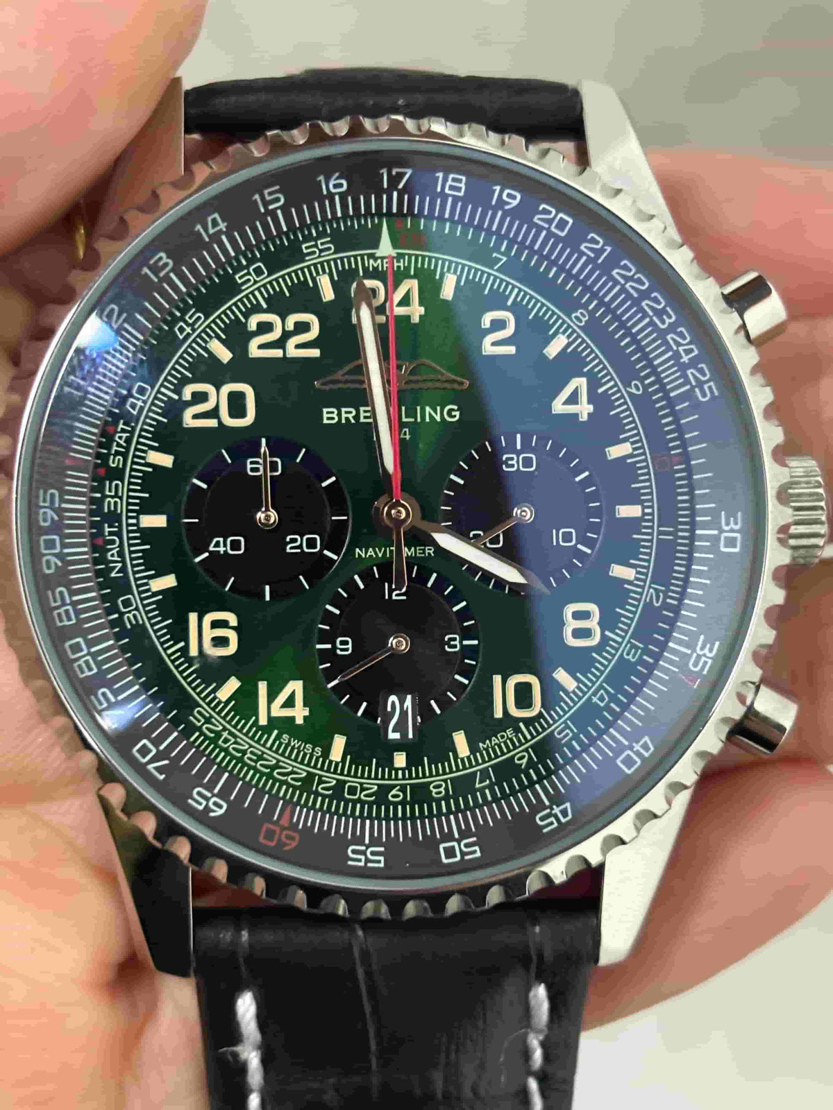 Replica Stainless Steel Japanese Vk Quartz Movement Watch BL158