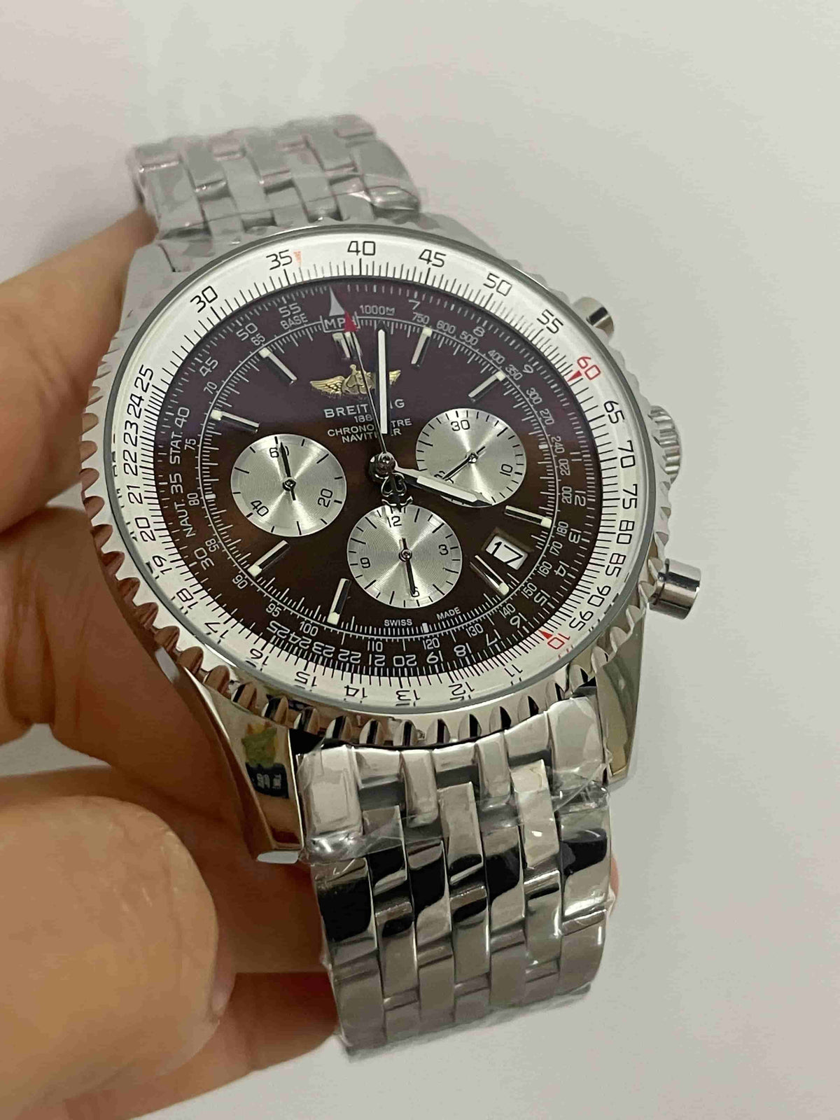 Replica Stainless Steel Japanese Vk Quartz Movement Watch BL237
