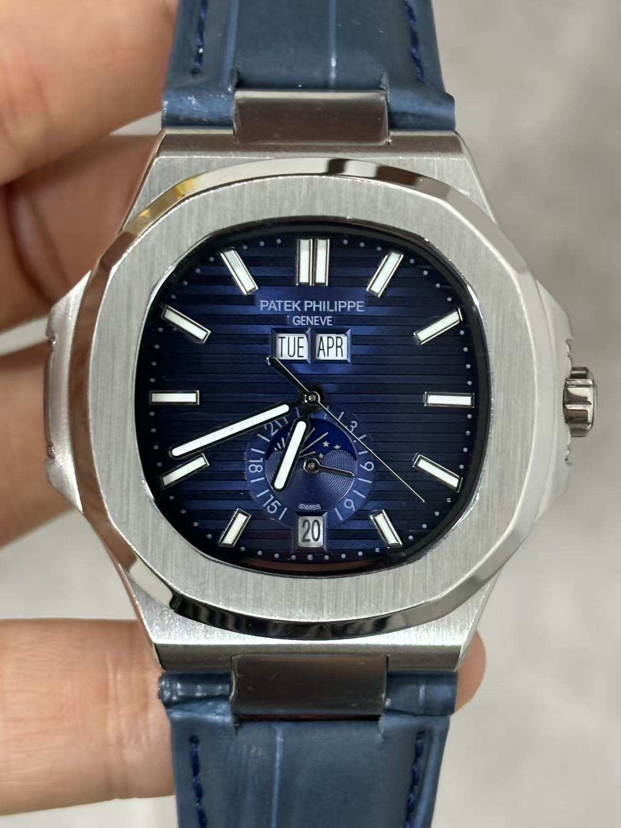 Replica NAUTILUS Stainless Steel Automatic Mechanical Watch 40mm