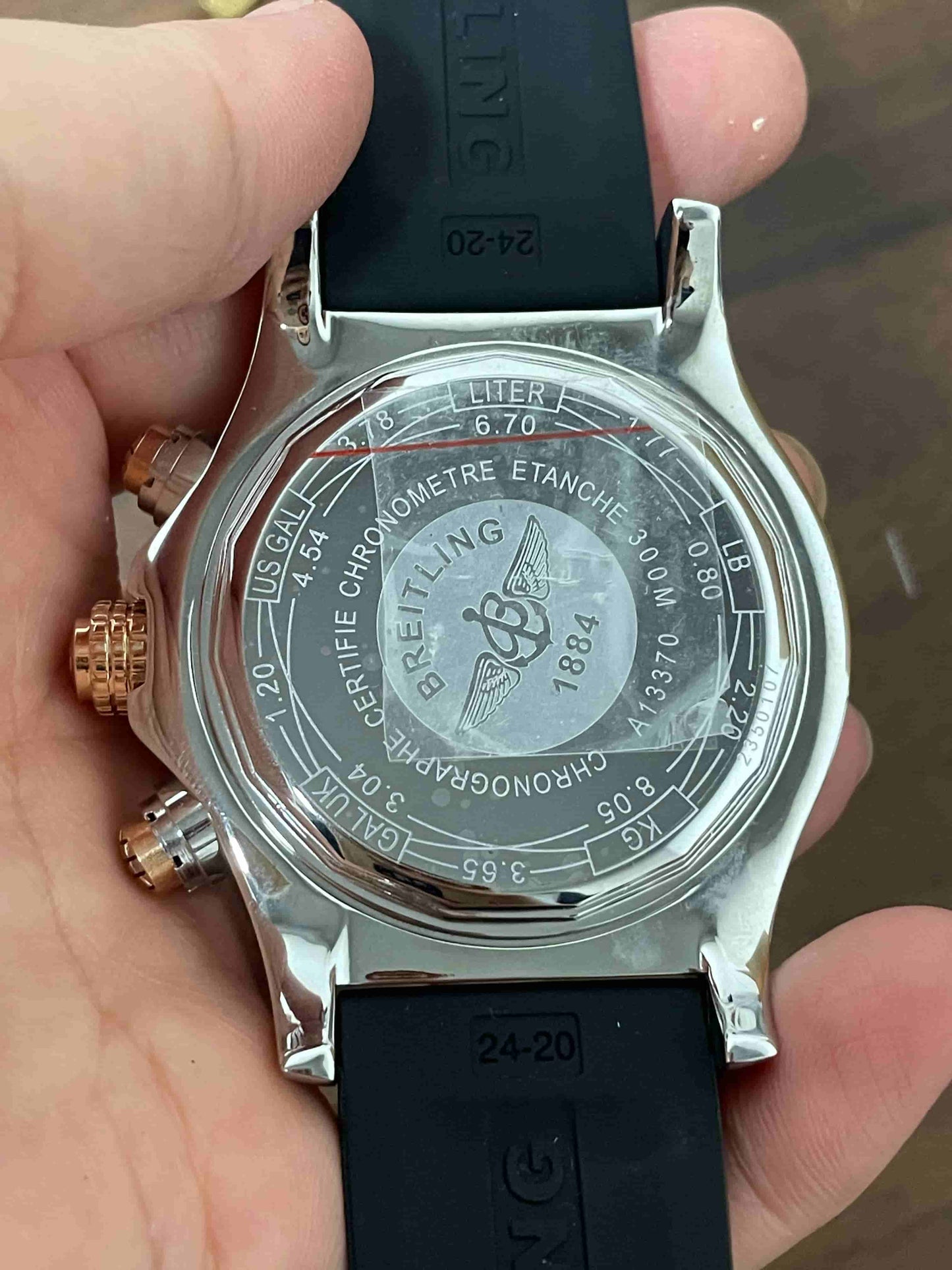 Replica Stainless Steel Japanese Vk Quartz Movement Watch BL243