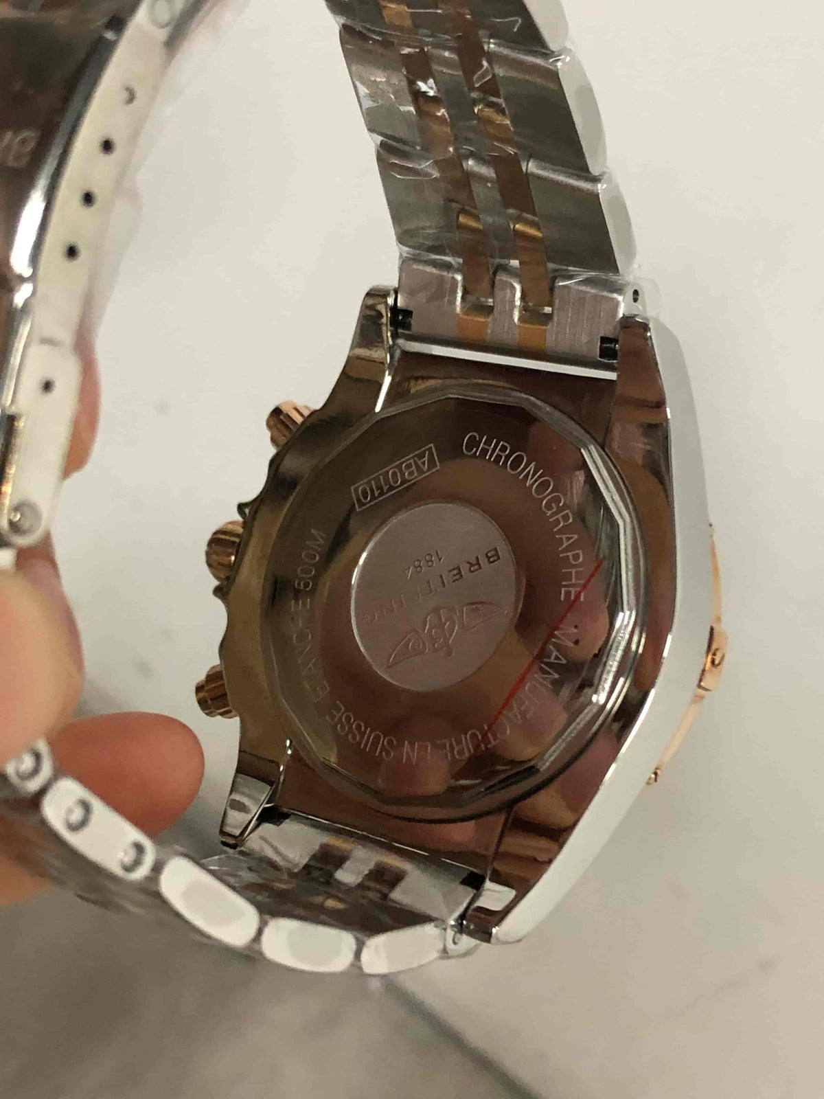 Replica Stainless Steel Japanese Vk Quartz Movement Watch BL154