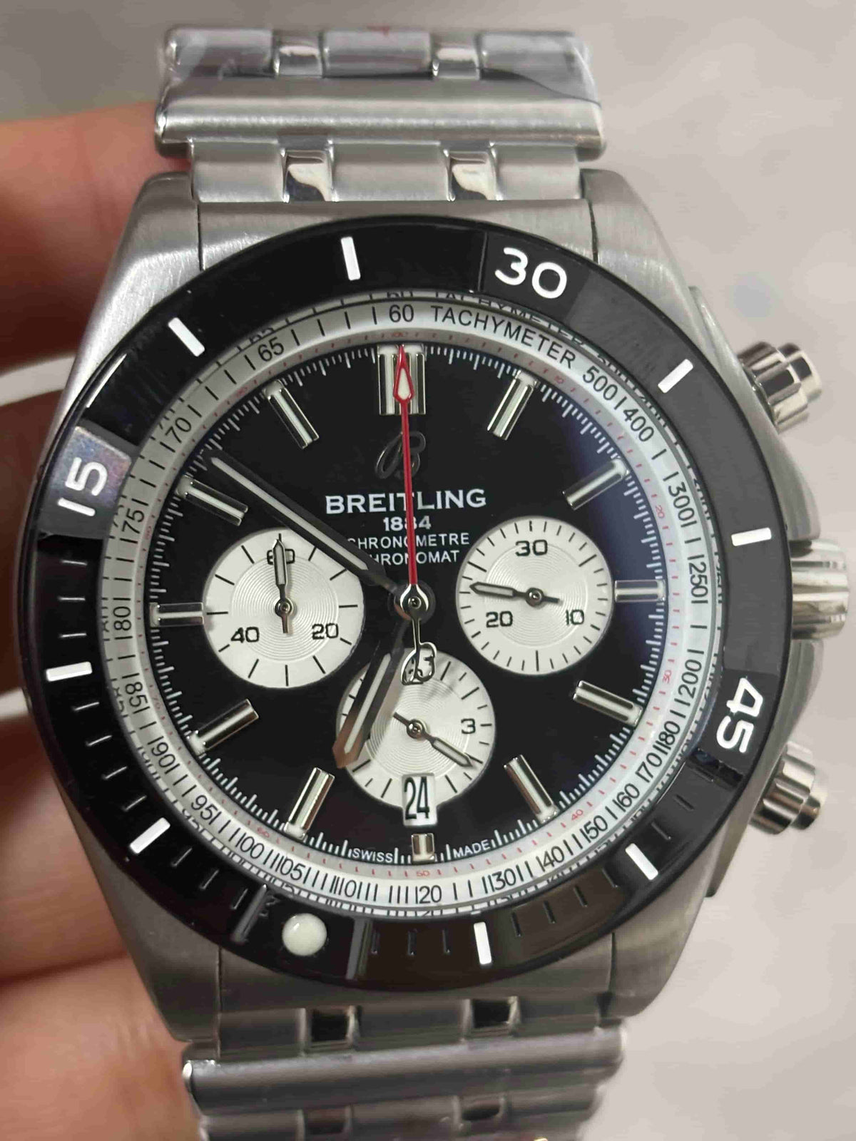 Replica Stainless Steel Japanese Vk Quartz Movement Watch BL166