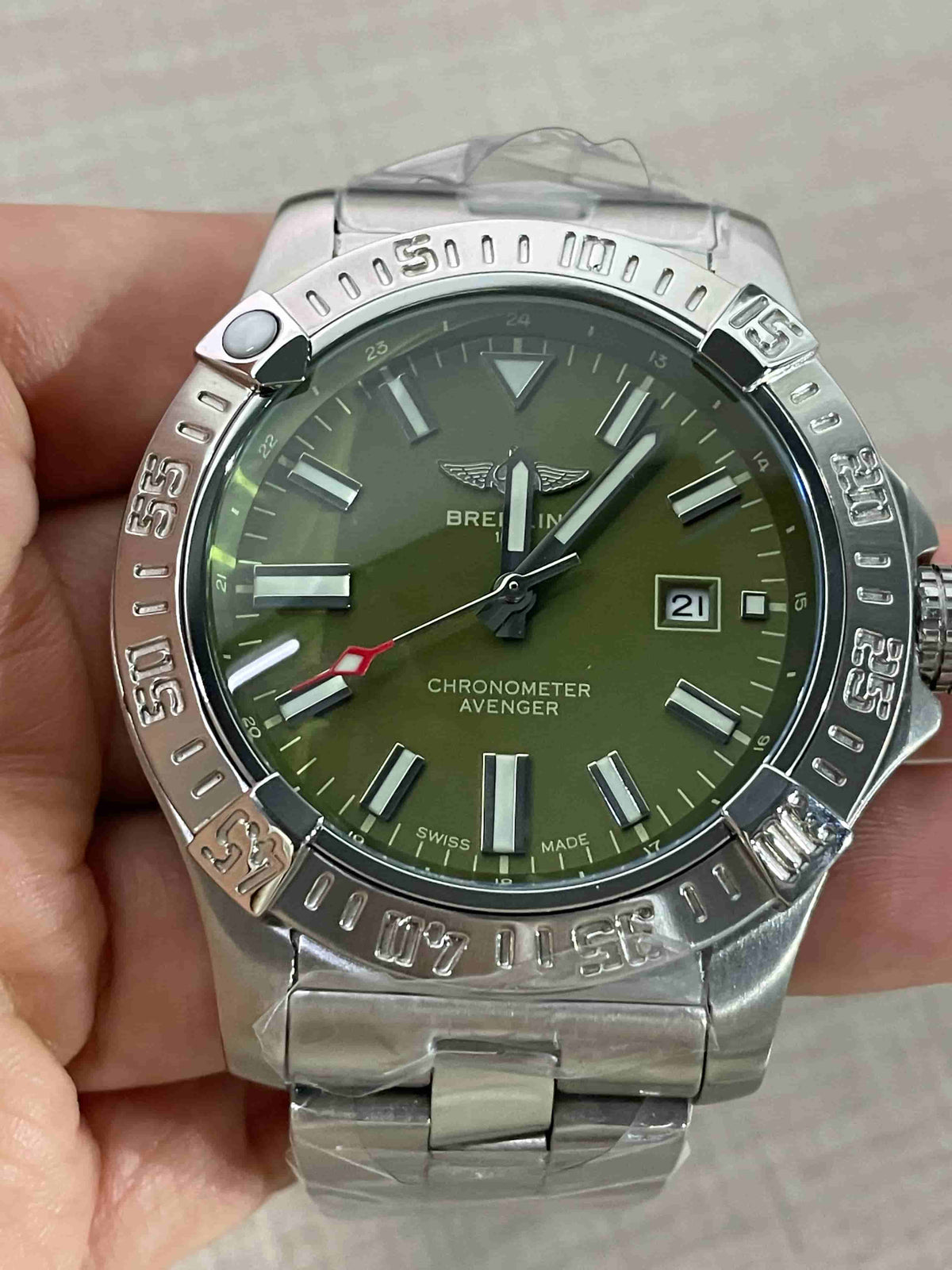 Replica Stainless Steel Japanese Vk63 Quartz Movement Watch BL37