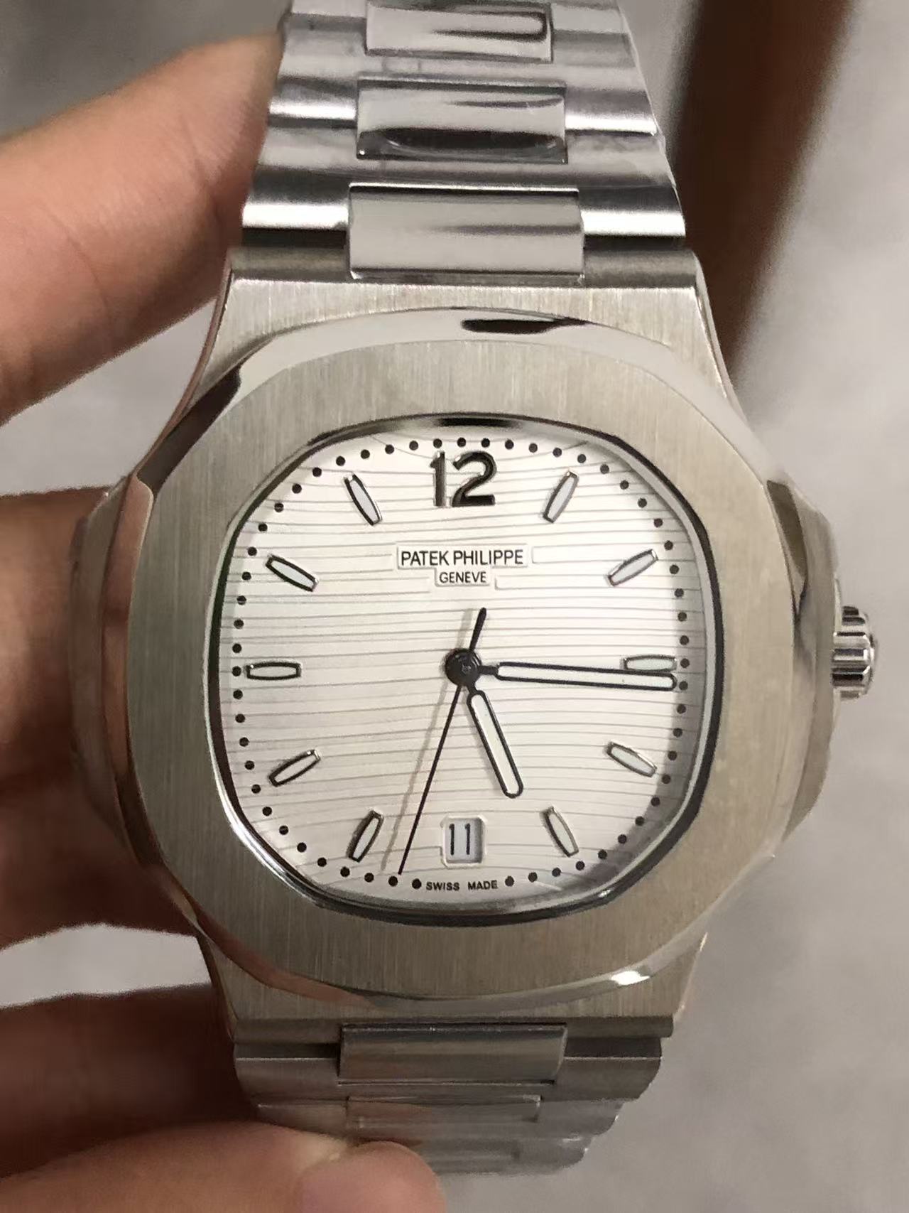 Replica 7118/1A-010 Stainless Steel Automatic Mechanical Watch 35mm