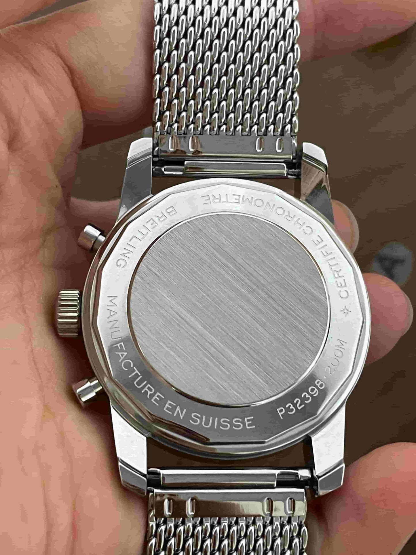 Replica Stainless Steel Japanese Vk Quartz Movement Watch BL247