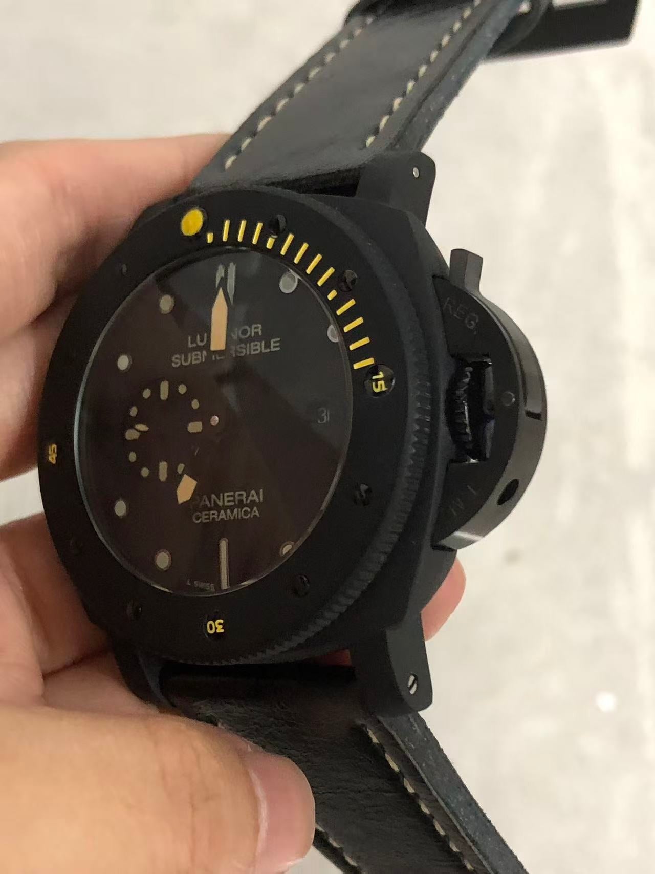 Replica SUBMERSIBLE 904L Stainless Steel Automatic Mechanical Watch Mens Watches 47mm
