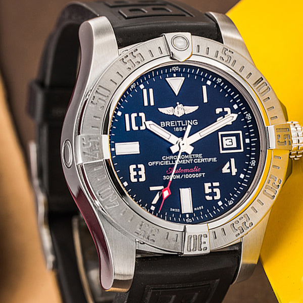 Replica Avenger Series 46MM Mechanical Automatic Stainless Steel Watch