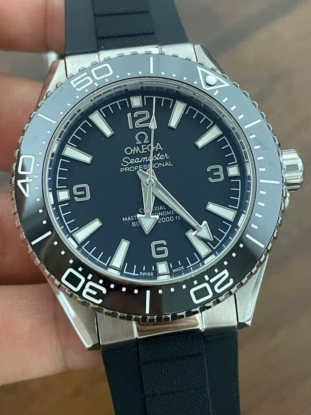 Replica Seamaster 600M Rubber Strap Automatic Mechanical Mens Watches 42MM 217.32.42.21.01.001-1